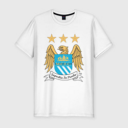 Мужская slim-футболка Manchester City FC