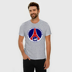 Футболка slim-fit PSG FC, цвет: меланж — фото 2