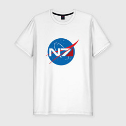 Мужская slim-футболка NASA N7