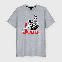 Мужская slim-футболка Judo Master