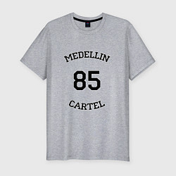 Футболка slim-fit Medellin Cartel 85, цвет: меланж