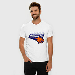 Футболка slim-fit Bobcats, цвет: белый — фото 2
