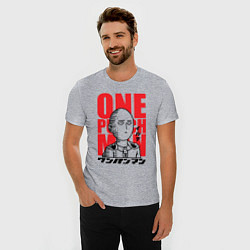 Футболка slim-fit Ok Hero, цвет: меланж — фото 2