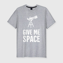 Футболка slim-fit Give me Space, цвет: меланж