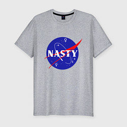 Мужская slim-футболка Nasty NASA