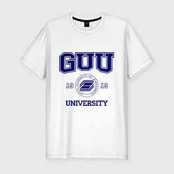 Мужская slim-футболка GUU University