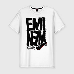Футболка slim-fit Eminem recovery, цвет: белый
