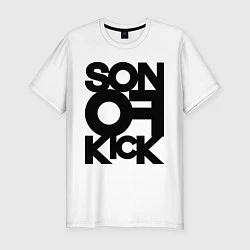 Мужская slim-футболка Son of Kick