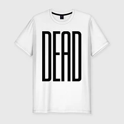 Мужская slim-футболка Long Dead
