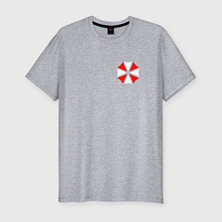 Футболка slim-fit UMBRELLA CORP, цвет: меланж