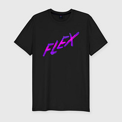 Футболка slim-fit Flex, цвет: черный