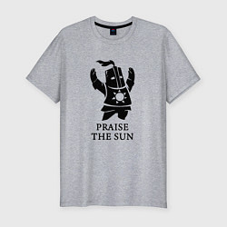 Мужская slim-футболка Praise the Sun