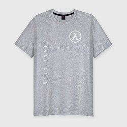 Футболка slim-fit HALF-LIFE, цвет: меланж