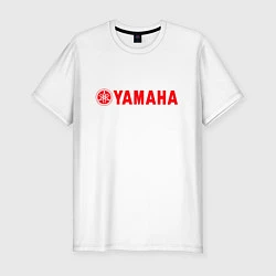 Футболка slim-fit YAMAHA, цвет: белый