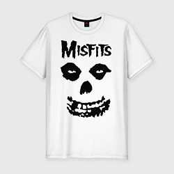 Мужская slim-футболка Misfits Face
