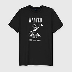 Футболка slim-fit WANTED El Primo, цвет: черный