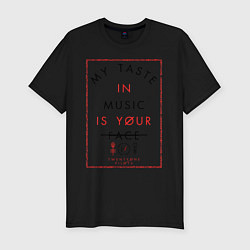 Футболка slim-fit TWENTY ONE PILOTS TOP, цвет: черный