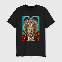 Футболка slim-fit John wick, цвет: черный