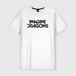 Футболка slim-fit IMAGINE DRAGONS, цвет: белый