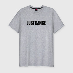 Мужская slim-футболка JUST DANCE
