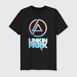 Футболка slim-fit LINKIN PARK настраивай, цвет: черный