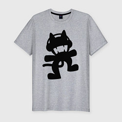 Футболка slim-fit MONSTERCAT, цвет: меланж