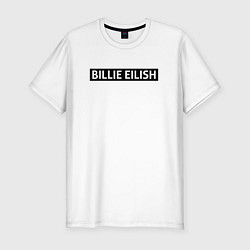 Мужская slim-футболка BILLIE EILISH: Lovely