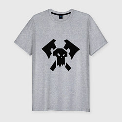 Футболка slim-fit Орки (Orks), цвет: меланж