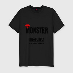 Футболка slim-fit Eminem: The Monster, цвет: черный