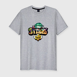 Футболка slim-fit Brawl Stars, цвет: меланж