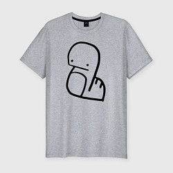 Футболка slim-fit Stray Kids, цвет: меланж