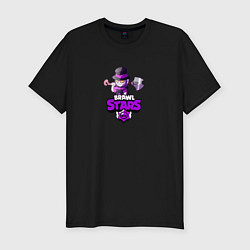 Футболка slim-fit BRAWL STARS:МОРТИС, цвет: черный