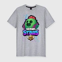 Футболка slim-fit Brawl Stars, цвет: меланж