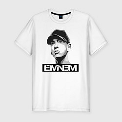 Мужская slim-футболка Eminem