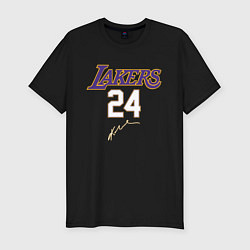Футболка slim-fit LA LAKERS, цвет: черный