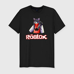 Футболка slim-fit ROBLOX, цвет: черный