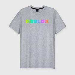 Футболка slim-fit ROBLOX, цвет: меланж