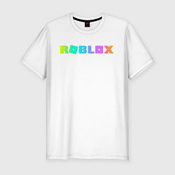 Футболка slim-fit ROBLOX, цвет: белый