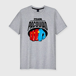 Футболка slim-fit Team Pacquiao, цвет: меланж