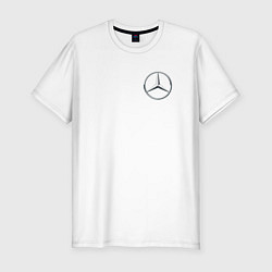 Футболка slim-fit MERCEDES-BENZ, цвет: белый