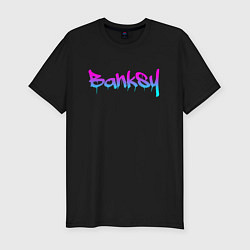 Футболка slim-fit BANKSY, цвет: черный