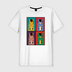 Футболка slim-fit BoJack Horseman, цвет: белый