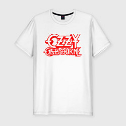 Футболка slim-fit Ozzy Osbourne, цвет: белый