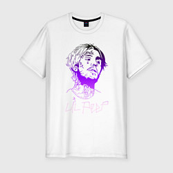 Футболка slim-fit Lil peep, цвет: белый