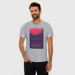 Футболка slim-fit Deftones, цвет: меланж — фото 2