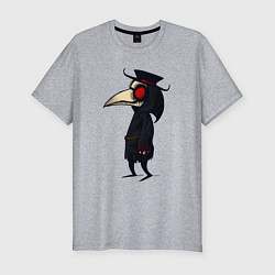 Футболка slim-fit ЧУМНОЙ ДОКТОР, цвет: меланж