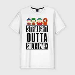 Футболка slim-fit SOUTH PARK, цвет: белый