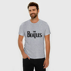 Футболка slim-fit The Beatles, цвет: меланж — фото 2