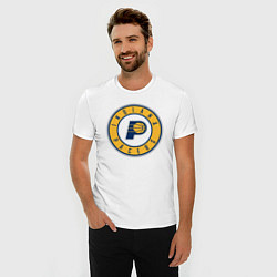 Футболка slim-fit Indiana Pacers 1, цвет: белый — фото 2