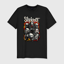 Футболка slim-fit Slipknot, цвет: черный